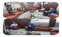 دیدار مدیر توسعه منابع و پشتیبانی دانشکده علوم قرآنی زابل با مدیر کل محترم برنامه و بودجه استان سیستان و بلوچستان