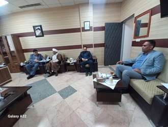 دیدار رئیس دانشکده علوم قرآنی زابل با آقای دکتر سعیدی مدیر کل دفتر استاندار